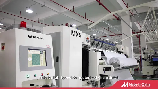 컴퓨터화된 퀼팅 머신 멀티